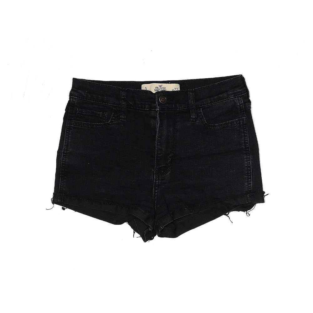HI SUMMER!!! 🖤💣 Hollister Faded Black Jean Shorts